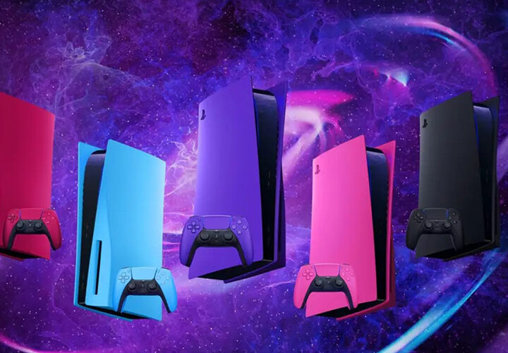 Sony finally reveals new PS5 covers with matching DualSense controllers